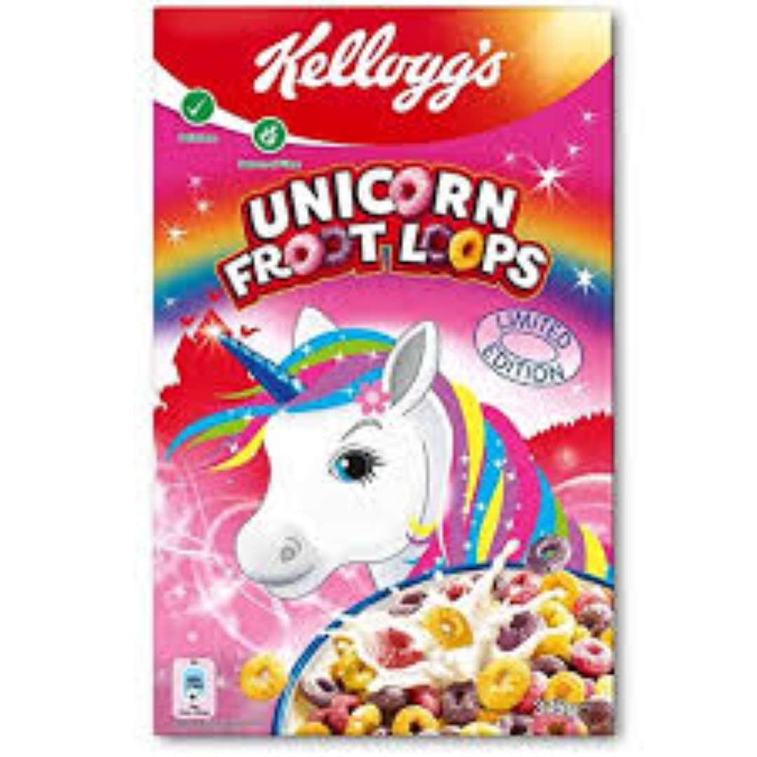 KELLOGGS UNICORN FROOT LOOPS 375G